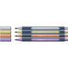 4004675162410 - PAINT-IT M?TALLIC 4 MARQUEURS PEINTURE POINTE FINE COLORIS ASSORTIS