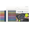 4004675162434 - PAINT-IT M?TALLIC 8 MARQUEURS PEINTURE POINTE FINE COLORIS ASSORTIS
