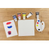 DARWI 1 LOT 5 TUBES PEINTURES ACRYLIQUES 75 ML COLORIS ASSORTIS