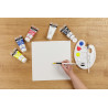 DARWI 1 LOT 5 TUBES PEINTURES ACRYLIQUES 75 ML COLORIS ASSORTIS