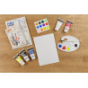 DARWI 1 LOT 5 TUBES PEINTURES ACRYLIQUES 75 ML COLORIS ASSORTIS