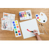 DARWI 1 LOT 5 TUBES PEINTURES ACRYLIQUES 75 ML COLORIS ASSORTIS