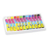 3700773320646 - 12 PASTELS À L'HUILE 10MMX7CM COLORIS ASSORTIS