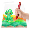 NORIS JUNIOR 224 1 ETUI 12 CRAIES À LA CIRE ASSORTIES + 1 GRATTOIR