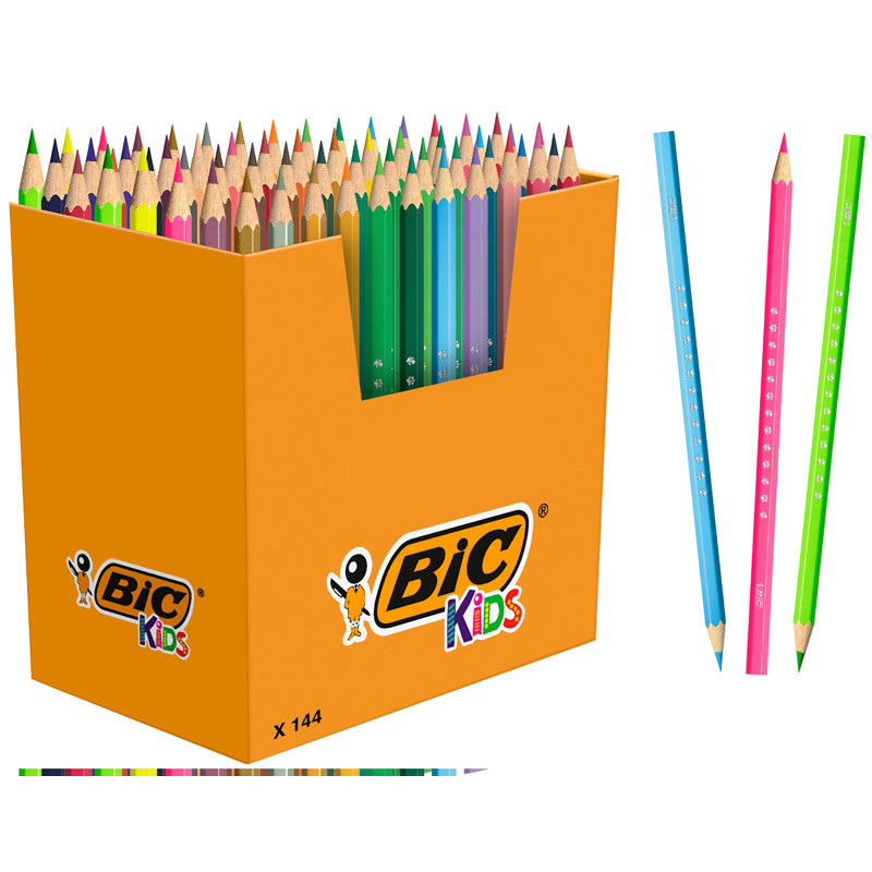 KIDS SMOOTH CLASSPACK 60 CRAYONS COULEUR COLORIS ASSORTIS