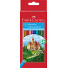 7891360580089 - CASTLE 12 CRAYONS COULEURS COLORIS ASSORTIS