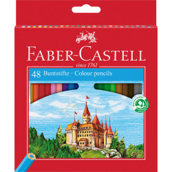 7891360579922 - CASTLE 48 CRAYONS COULEURS COLORIS ASSORTIS