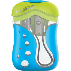3154140431112 - 1 TAILLE-CRAYONS COLORPEPS 2 TROUS