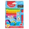 3154148646006 - INFINITY KIDY 12 CRAYONS DE COULEURS COLORIS ASSORTIS
