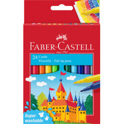 4005405542021 - CASTLE 24 FEUTRES ULTRA LAVABLE COLORIS ASSORTIS
