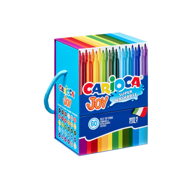 8003511410179 - JOY 60 FEUTRES POINTE MOYENNE COLORIS ASSORTIS