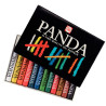 8712079098889 - PANDA 1 LOT DE 12 PASTELS A L'HUILE COLORIS ASSORTIS