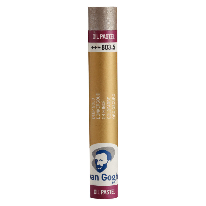 8712079098575 - VAN GOGH 1 LOT DE 6 PASTELS A L'HUILE COLORIS OR