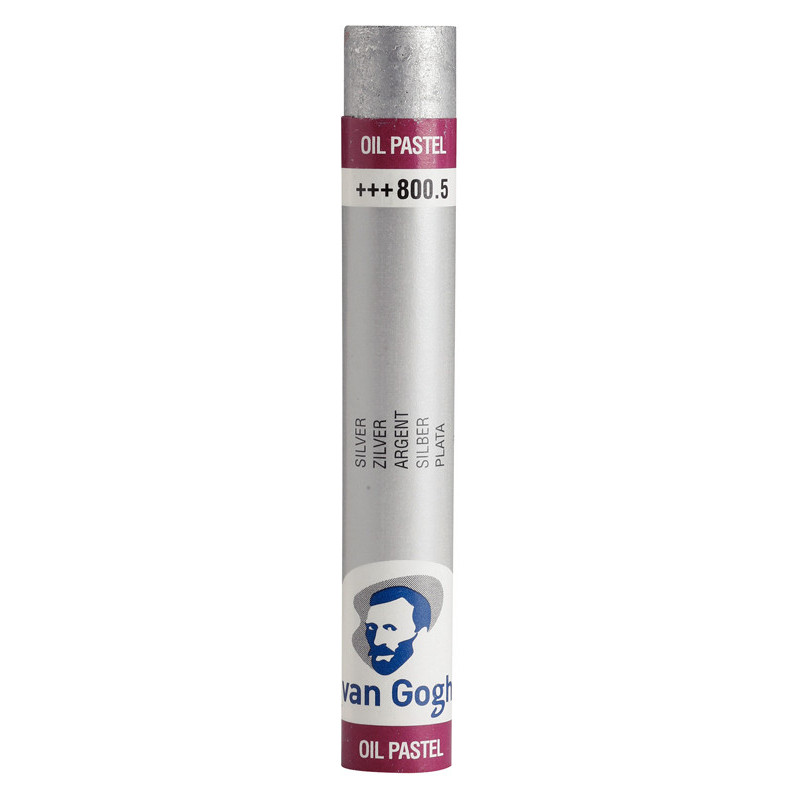 8712079095574 - VAN GOGH 1 LOT DE 6 PASTELS A L'HUILE COLORIS ARGENT