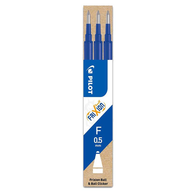 4902505422843 - FRIXION BALL FINE 3 RECHARGES BLEU