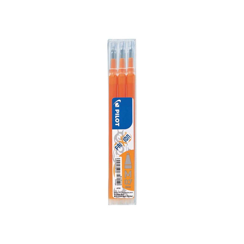 4902505358159 - FRIXION BALL / CLICKER 3 RECHARGES ORANGE