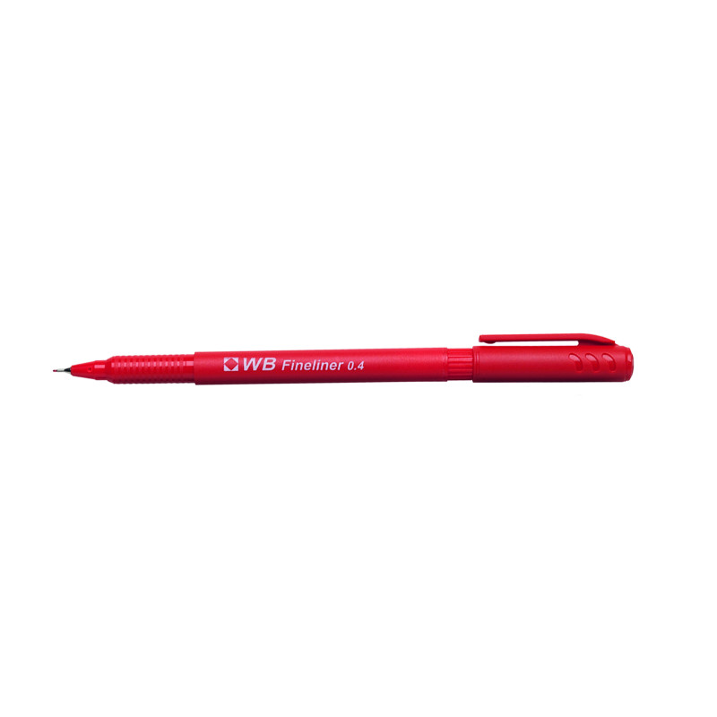 5021203905027 - 1 FEUTRE ECRITURE FINE ECONOMIQUE COLORIS ROUGE
