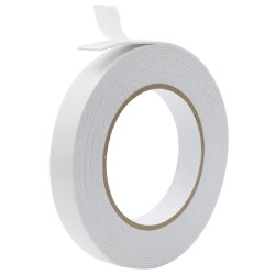 3700773322831 - 1 ROULEAU MOUSSE ADHESIF DOUBLE FACE 18MMX5M