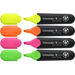 4004675015006 - JOB 4 SURLIGNEURS COLORIS ASSORTIS
