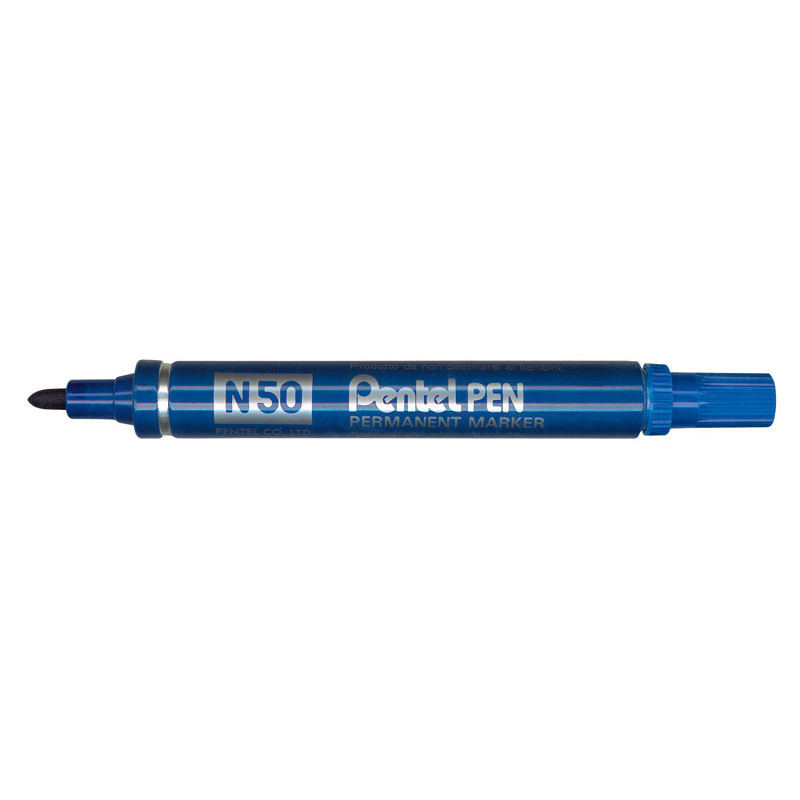 884851030016 - N50 MARQUEUR POINTE CONIQUE BLEU