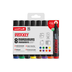 3296280046723 - PROCKEY 8 MARQUEURS OGIVE COLORIS ASSORTIS