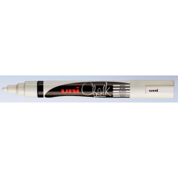 4902778140017 - UNI-CHALK MARQUEUR POINTE CONIQUE MOYENNE Blanc