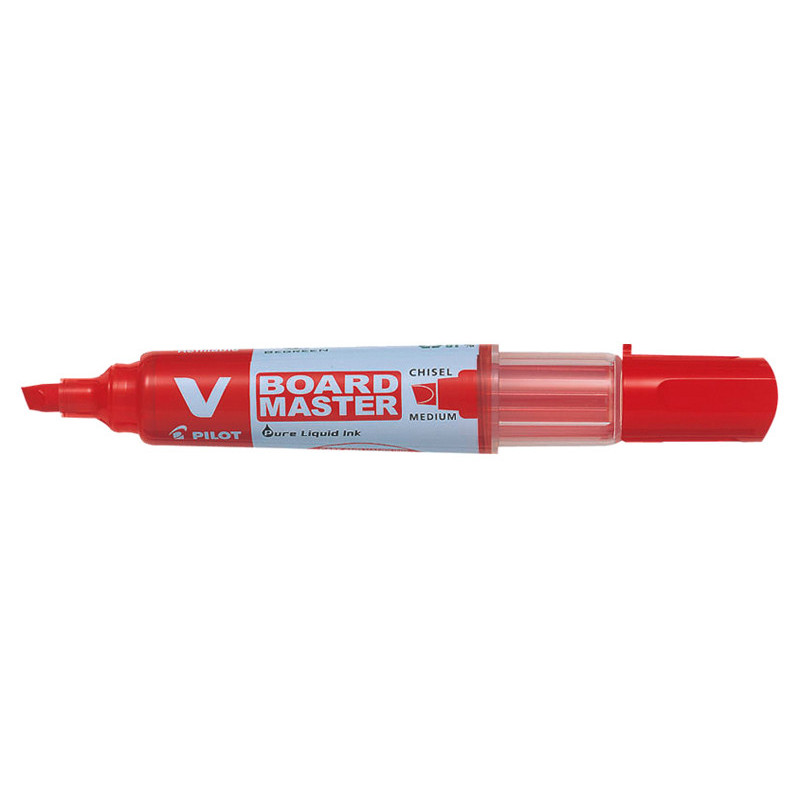 4902505355875 - V-BOARD MASTER MARQUEUR BISEAU LARGE ROUGE