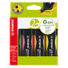 4006381436854 - SURLIGNEUR GREEN BOSS 4 SURLIGNEURS COLORIS ASSORTIS