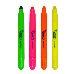 8412027028653 - 4 SURLIGNEURS GEL COLORIS ASSORTIS