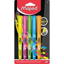 3154147340271 - FLUO PEP'S PEN 5 SURLIGNEURS COLORIS ASSORTIS