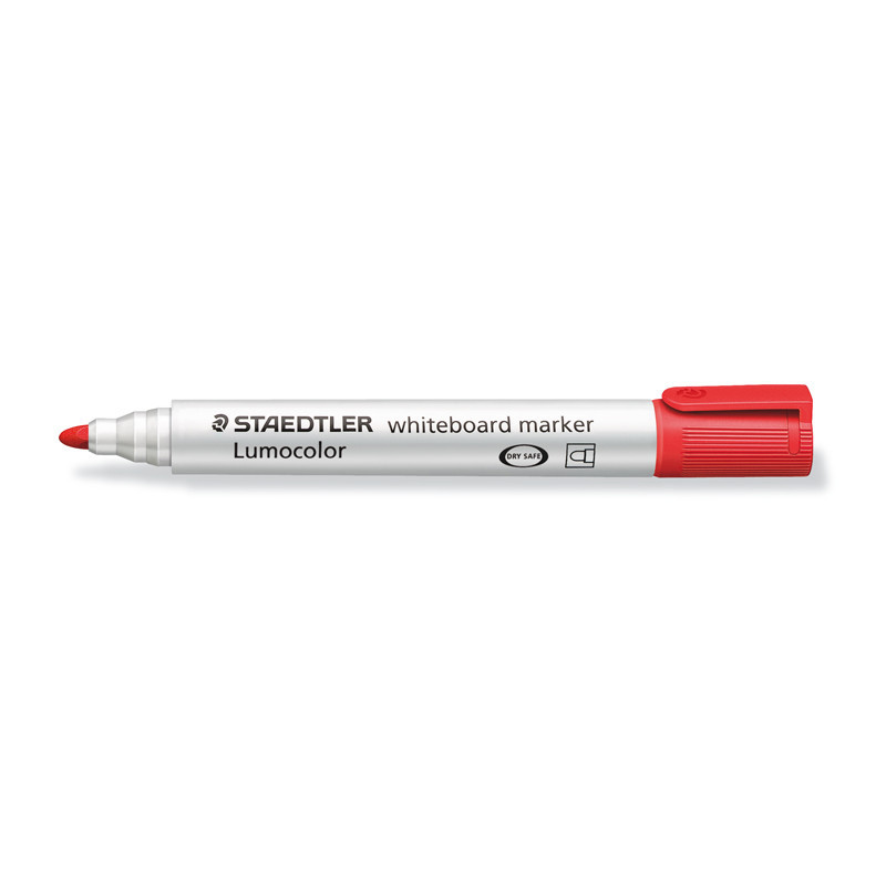 4007817328774 - LUMOCOLOR 351 MARQUEUR TABLEAU RECHARGEABLE ROUGE