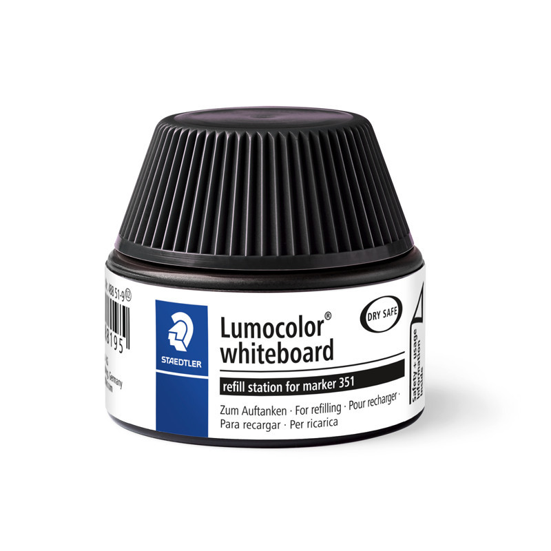 4007817488195 - FLACON RECHARGE NOIR POUR LUMOCOLOR 351