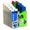 3131910575672 - V-BOARD MASTER GREEN PACK 10 MARQUEURS OGIVE MOYENNE + 10 RECHARGES COLORIS ASSORTIS