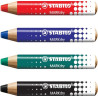 4006381582520 - MARKDRY 4 CRAYONS COLORIS ASSORTIS + 1 CHIFFONNETTE + 1 TC