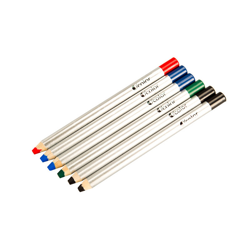 3700773310500 - 6 CRAYONS COULEURS GROS MODULE 3EN1 COLORIS ASSORTIS
