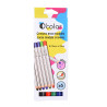 3700773310500 - 6 CRAYONS COULEURS GROS MODULE 3EN1 COLORIS ASSORTIS