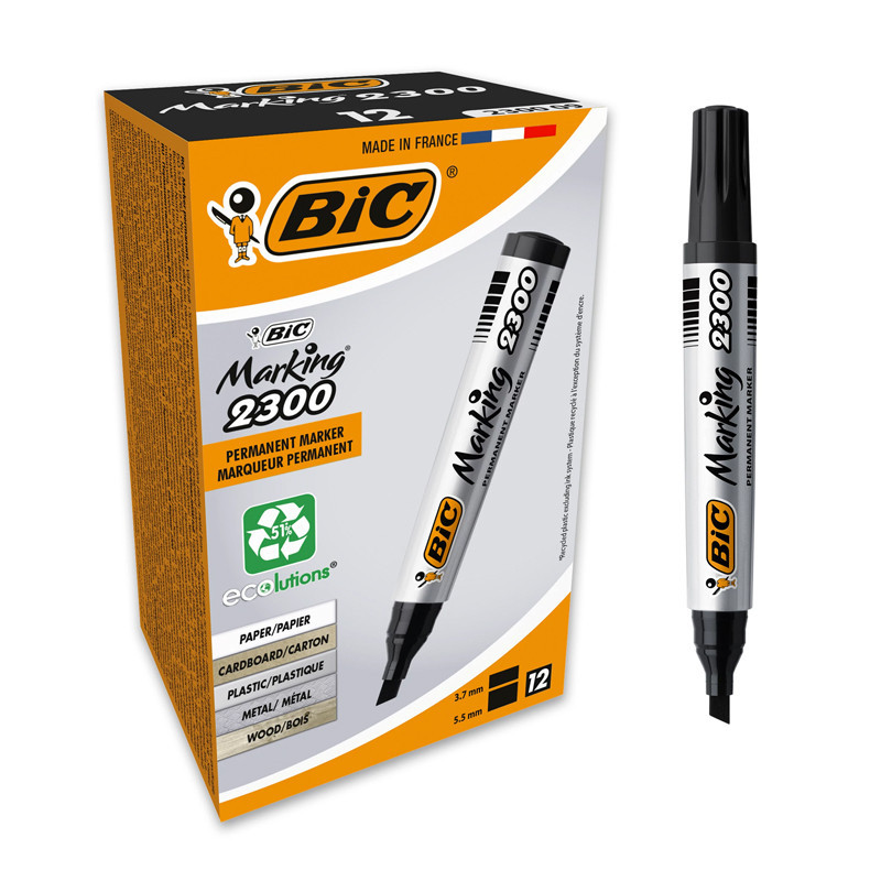 3086122300096 - MARKING 2300 MARQUEUR BISEAU NOIR