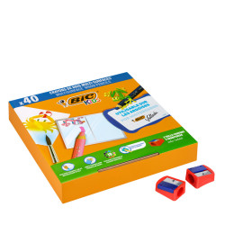 3086123748026 - KIDS MULTI-SURFACES CLASSPACK 40 CRAYONS 3EN1 COLORIS ASSORTIS + 2 TC