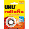 4026700369755 - ROLLAFIX ADHÉSIF DOUBLE FACE 12MMX6M SUR DÉVIDOIR