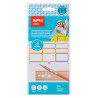 8410782178088 - 35 ÉTIQUETTES ADHÉSIVES PLASTIFIÉES ASSORTIES