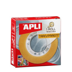 8410782148890 - ADHÉSIF TRANSPARENT QUALITE SUPÉRIEURE 19MMX33M
