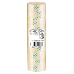 3035267506337 - TOUR DE 10 ADHESIFS TRANSPARENTS 19MMX25M 1ER PRIX