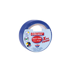 8711557057837 - ADHÉSIF TOILÉ 19MMX4M BLEU