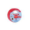 8711557057844 - ADHÉSIF TOILÉ 19MMX4M ROUGE