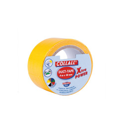 8711557057967 - ADHÉSIF TOILÉ 38MMX4M JAUNE