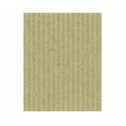 3065504712719 - 1F CARTON ONDULÉ FIN 50X70CM KRAFT