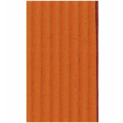 3065504712580 - 1F CARTON ONDULÉ FIN 50X70CM ORANGE