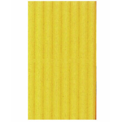 3065504712160 - 1F CARTON ONDULÉ FIN 50X70CM JAUNE