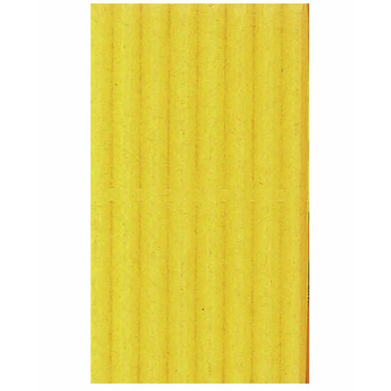 3065504712160 - 1F CARTON ONDULÉ FIN 50X70CM JAUNE