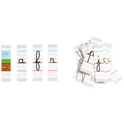 3133093884503 - 6 X 26 LETTRES CURSIVES PETIT FORMAT